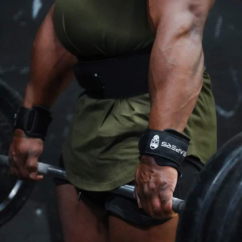 Gymreapers Lifting Hooks - Red - Image 6